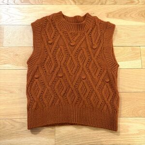 Mango Sleeveless Sweater Vest